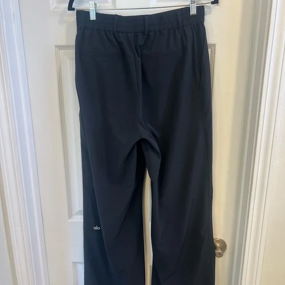 ALO Yoga Black High Waist Pursuit trouser (long) - Picture 4 of 6